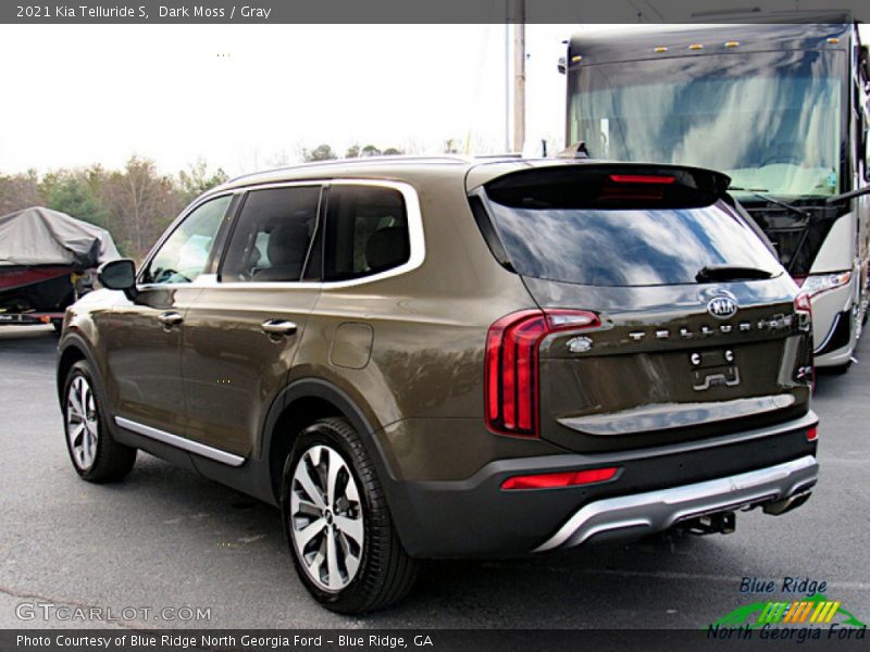 Dark Moss / Gray 2021 Kia Telluride S