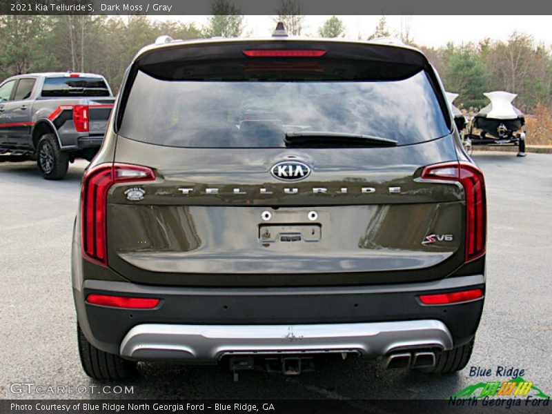 Dark Moss / Gray 2021 Kia Telluride S