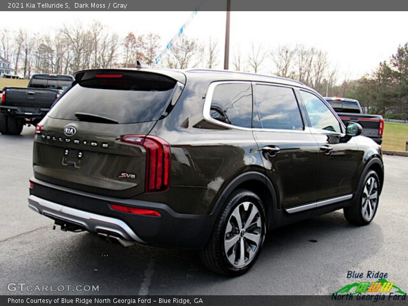 Dark Moss / Gray 2021 Kia Telluride S