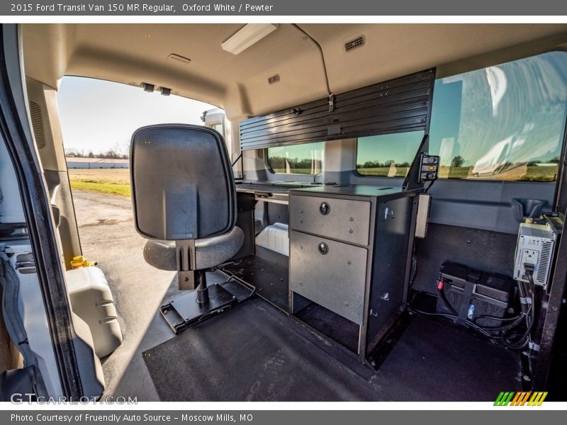 Oxford White / Pewter 2015 Ford Transit Van 150 MR Regular