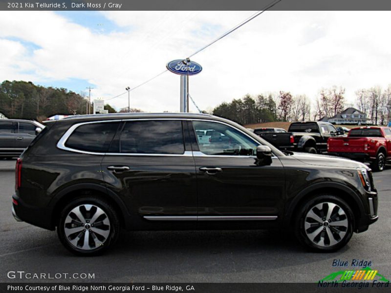 Dark Moss / Gray 2021 Kia Telluride S