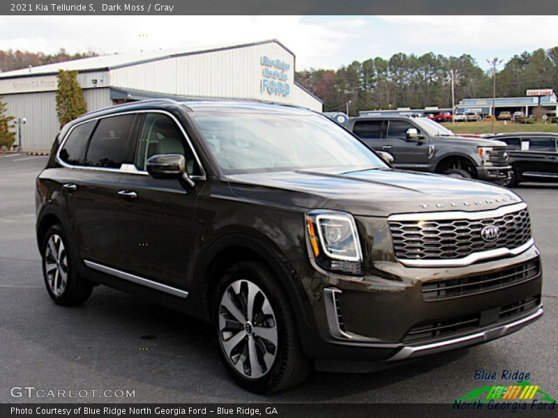 Dark Moss / Gray 2021 Kia Telluride S