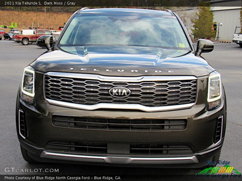 Dark Moss / Gray 2021 Kia Telluride S