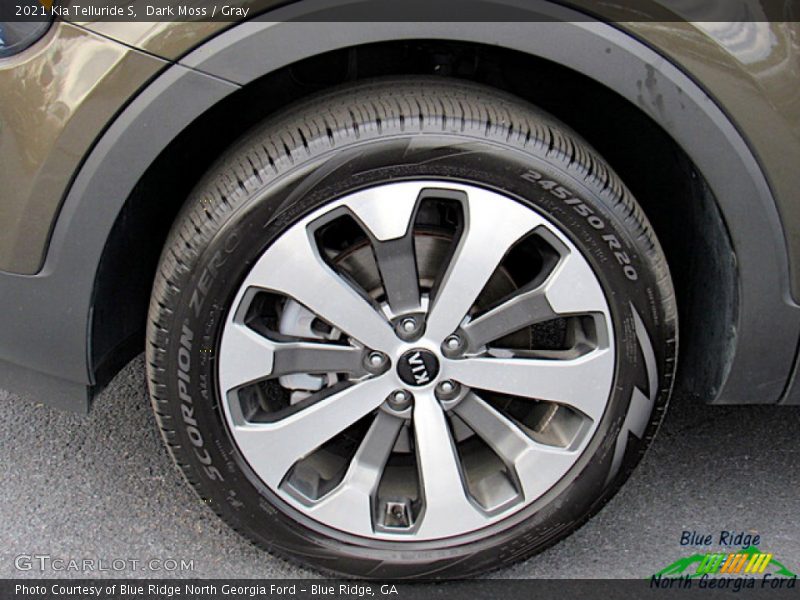 Dark Moss / Gray 2021 Kia Telluride S