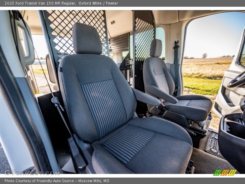 Oxford White / Pewter 2015 Ford Transit Van 150 MR Regular