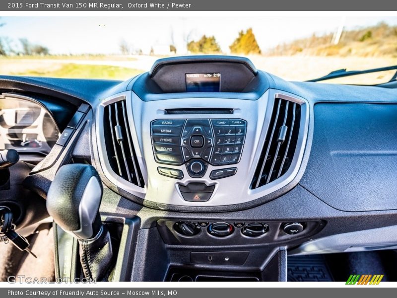 Oxford White / Pewter 2015 Ford Transit Van 150 MR Regular