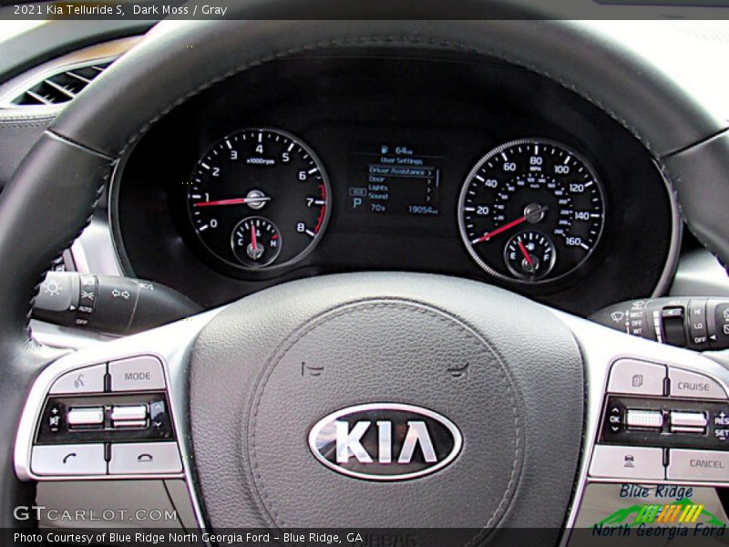 Dark Moss / Gray 2021 Kia Telluride S