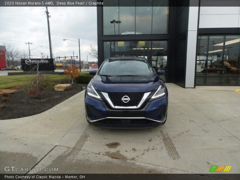 Deep Blue Pearl / Graphite 2020 Nissan Murano S AWD