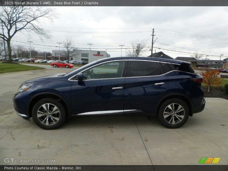 Deep Blue Pearl / Graphite 2020 Nissan Murano S AWD