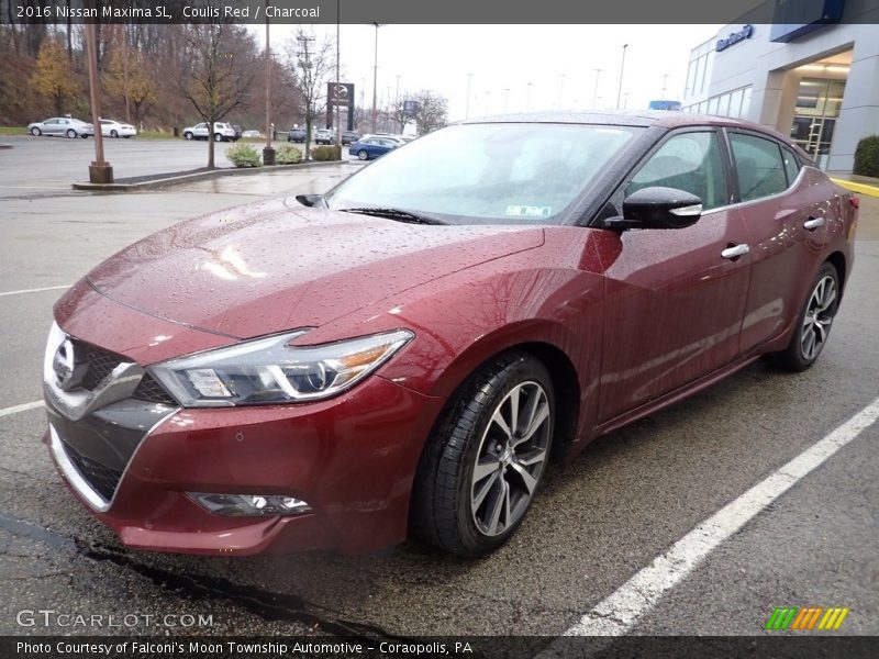 Coulis Red / Charcoal 2016 Nissan Maxima SL