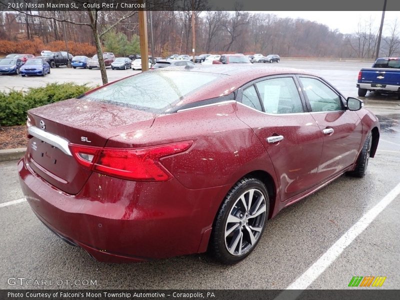 Coulis Red / Charcoal 2016 Nissan Maxima SL