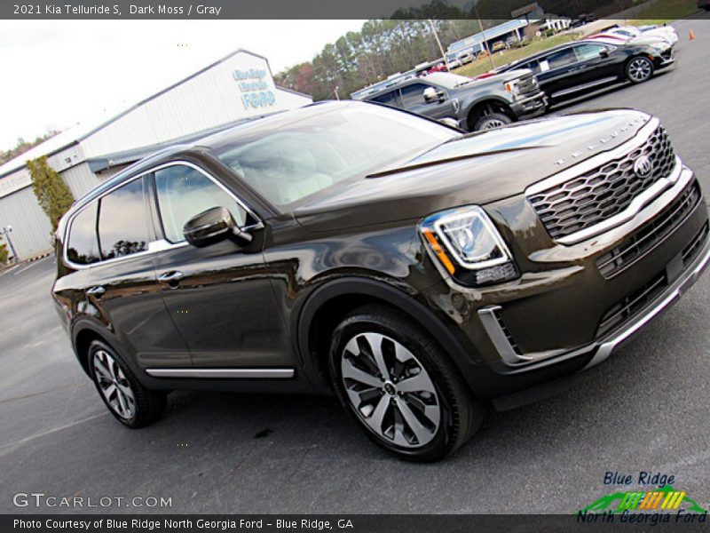 Dark Moss / Gray 2021 Kia Telluride S