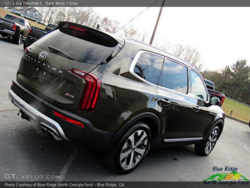 Dark Moss / Gray 2021 Kia Telluride S