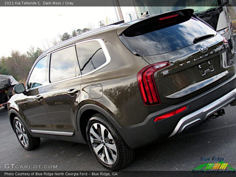 Dark Moss / Gray 2021 Kia Telluride S