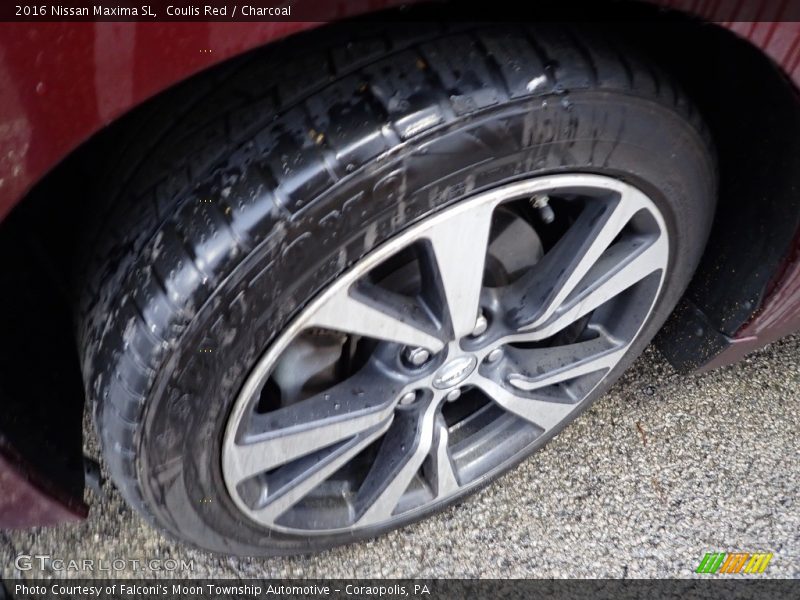 Coulis Red / Charcoal 2016 Nissan Maxima SL