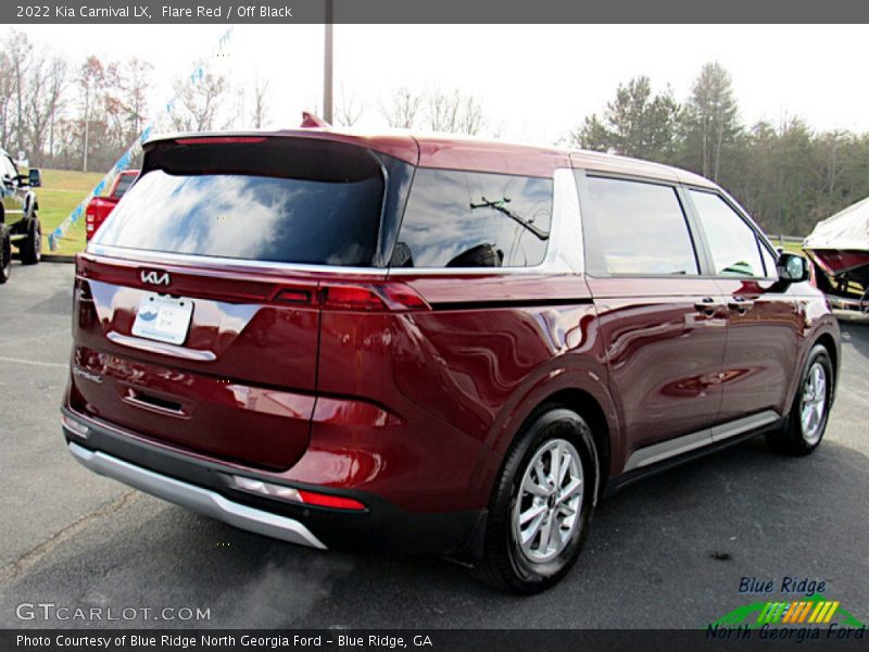 Flare Red / Off Black 2022 Kia Carnival LX