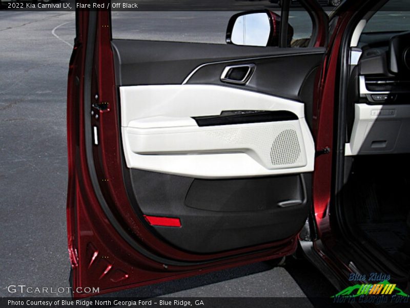 Flare Red / Off Black 2022 Kia Carnival LX
