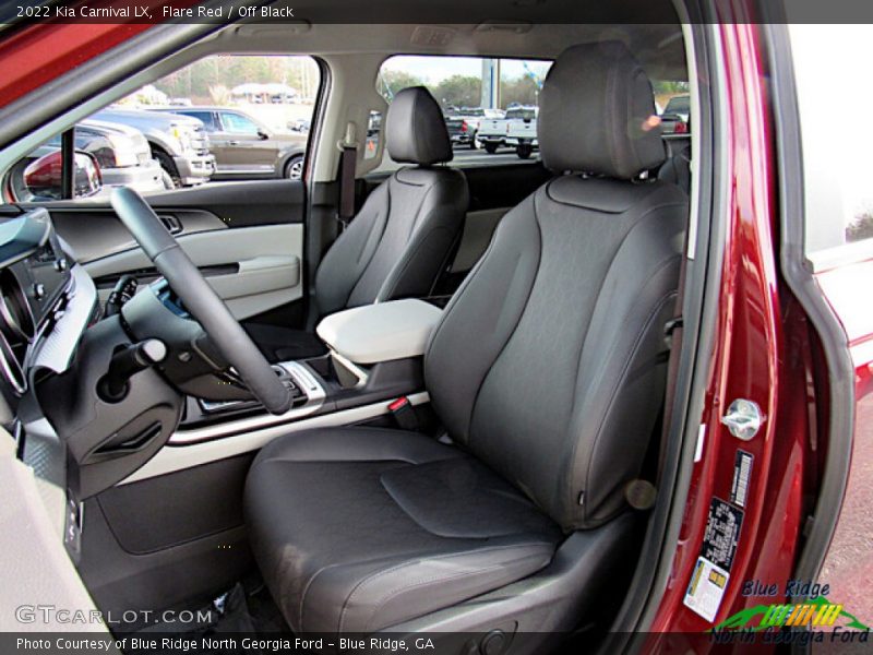 Flare Red / Off Black 2022 Kia Carnival LX