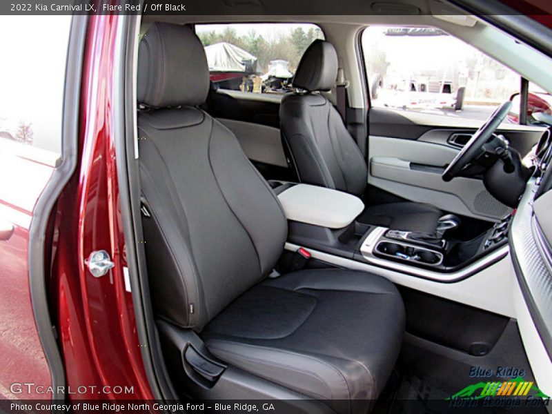Flare Red / Off Black 2022 Kia Carnival LX