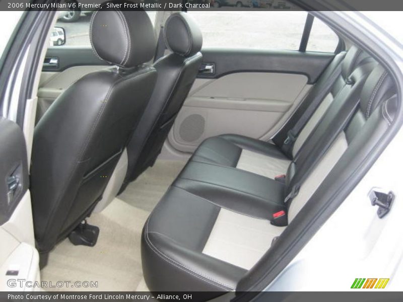 Silver Frost Metallic / Dark Charcoal 2006 Mercury Milan V6 Premier