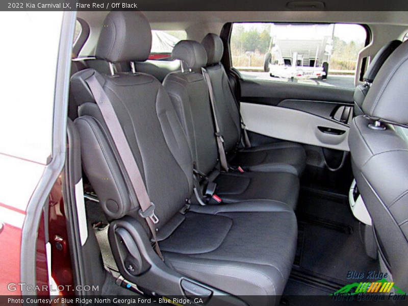 Flare Red / Off Black 2022 Kia Carnival LX