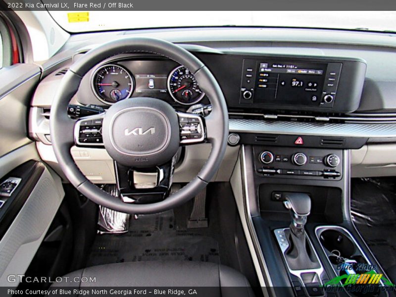 Flare Red / Off Black 2022 Kia Carnival LX