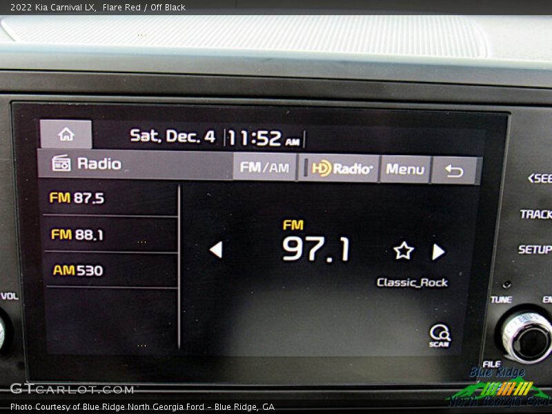 Flare Red / Off Black 2022 Kia Carnival LX