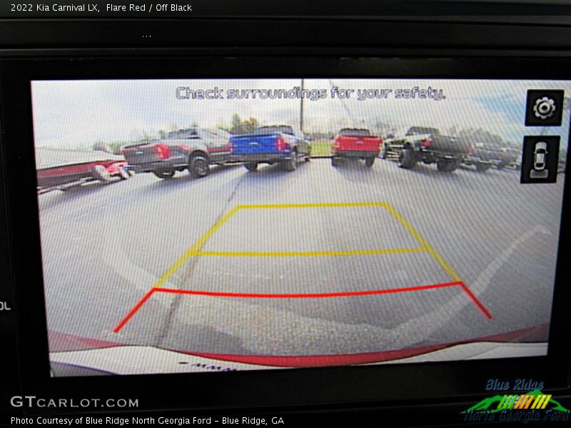 Flare Red / Off Black 2022 Kia Carnival LX