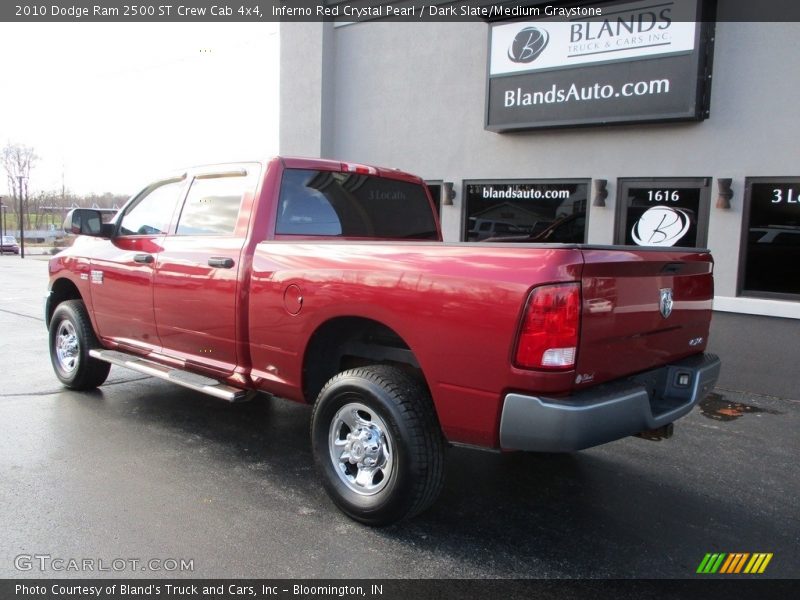 Inferno Red Crystal Pearl / Dark Slate/Medium Graystone 2010 Dodge Ram 2500 ST Crew Cab 4x4