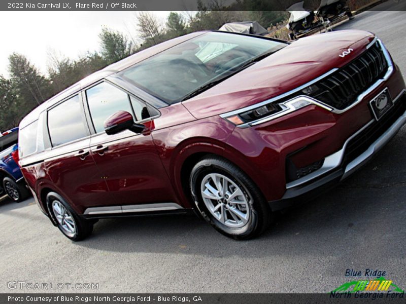 Flare Red / Off Black 2022 Kia Carnival LX
