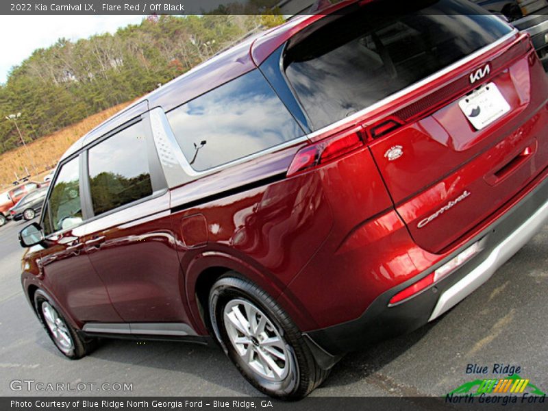 Flare Red / Off Black 2022 Kia Carnival LX