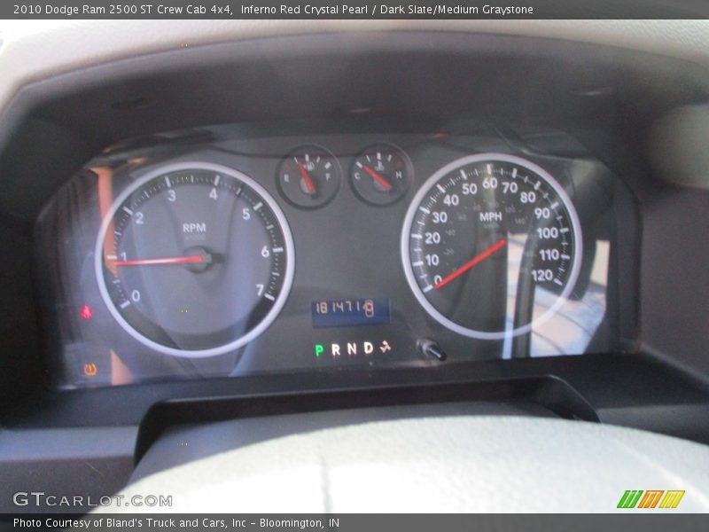 Inferno Red Crystal Pearl / Dark Slate/Medium Graystone 2010 Dodge Ram 2500 ST Crew Cab 4x4