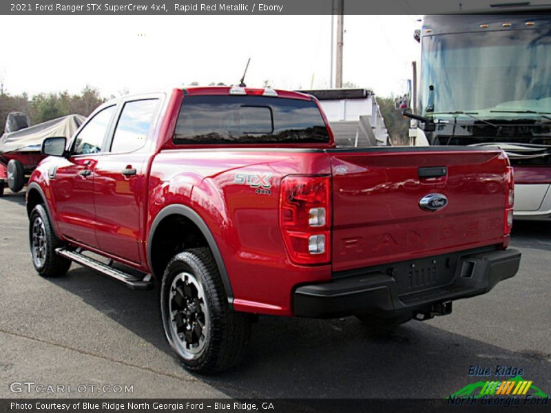 Rapid Red Metallic / Ebony 2021 Ford Ranger STX SuperCrew 4x4