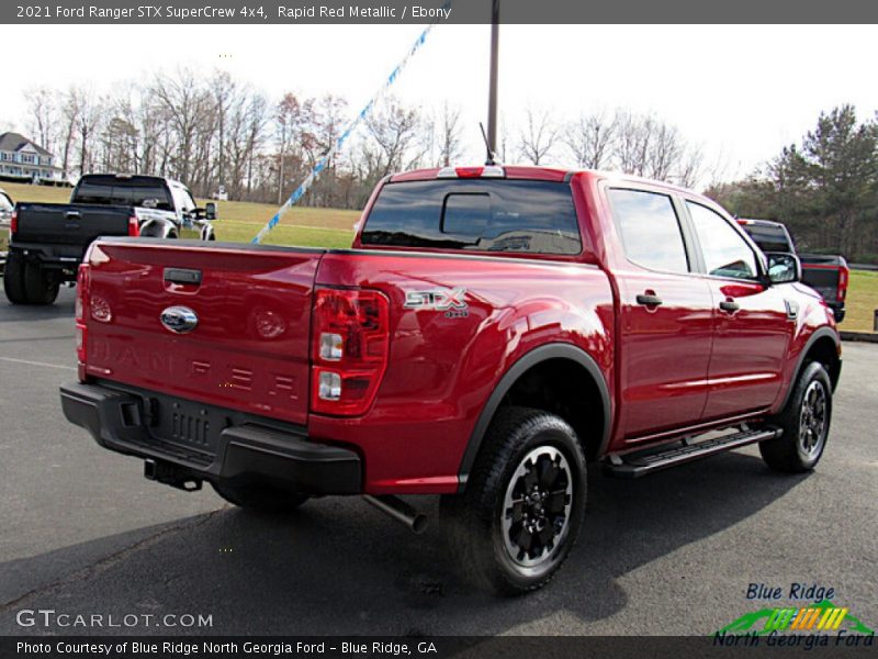 Rapid Red Metallic / Ebony 2021 Ford Ranger STX SuperCrew 4x4