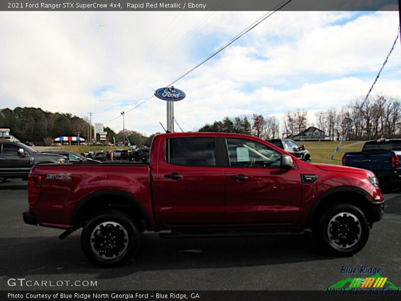 Rapid Red Metallic / Ebony 2021 Ford Ranger STX SuperCrew 4x4