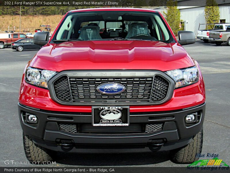 Rapid Red Metallic / Ebony 2021 Ford Ranger STX SuperCrew 4x4