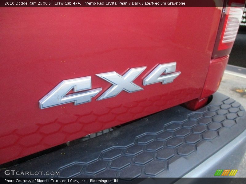 Inferno Red Crystal Pearl / Dark Slate/Medium Graystone 2010 Dodge Ram 2500 ST Crew Cab 4x4