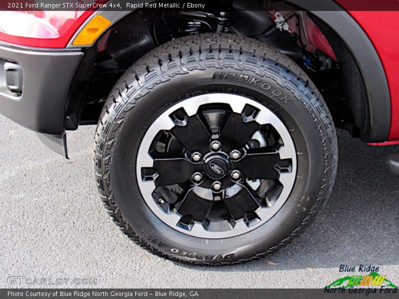 Rapid Red Metallic / Ebony 2021 Ford Ranger STX SuperCrew 4x4