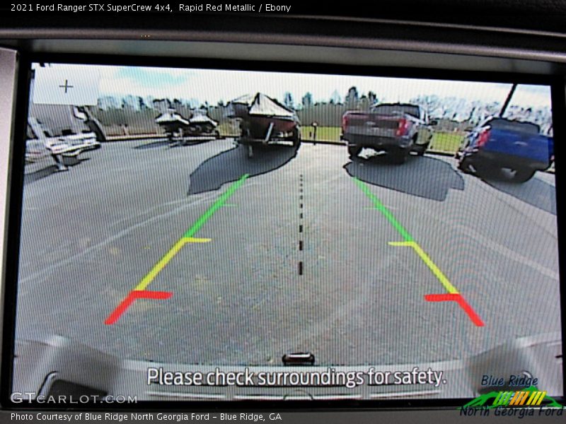 Rapid Red Metallic / Ebony 2021 Ford Ranger STX SuperCrew 4x4