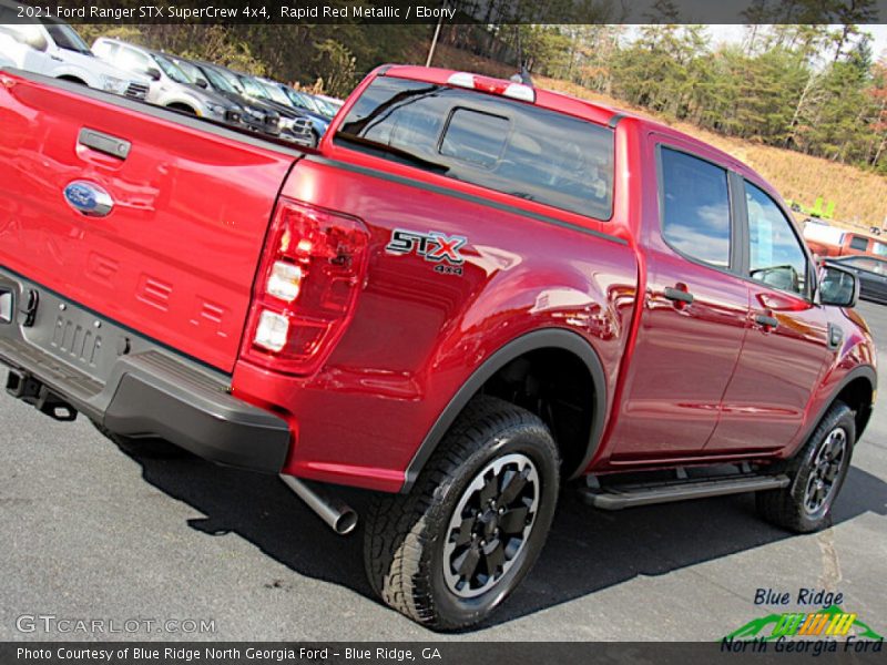 Rapid Red Metallic / Ebony 2021 Ford Ranger STX SuperCrew 4x4