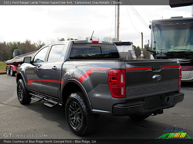 Carbonized Gray Metallic / Ebony 2021 Ford Ranger Lariat Tremor SuperCrew 4x4