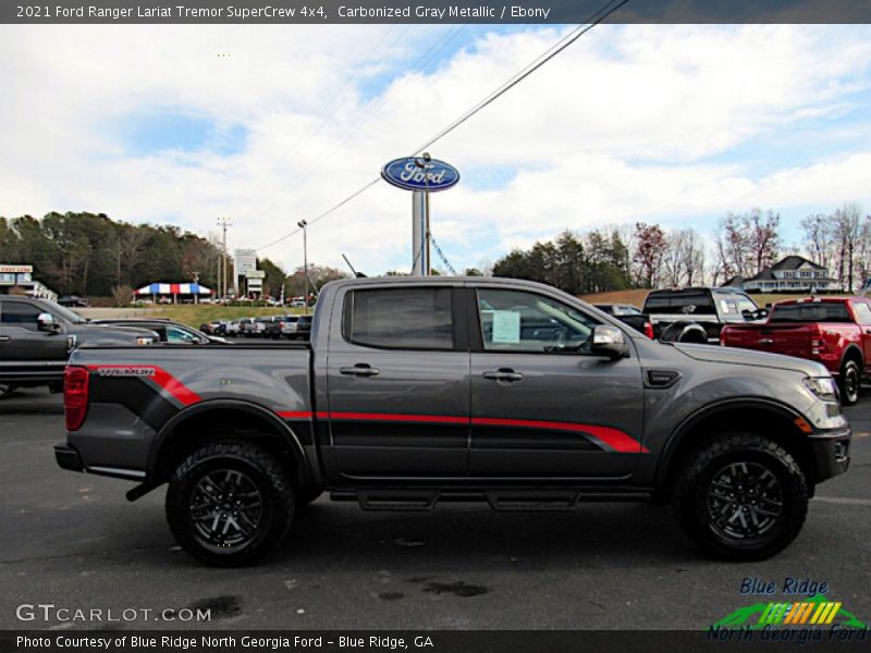 Carbonized Gray Metallic / Ebony 2021 Ford Ranger Lariat Tremor SuperCrew 4x4