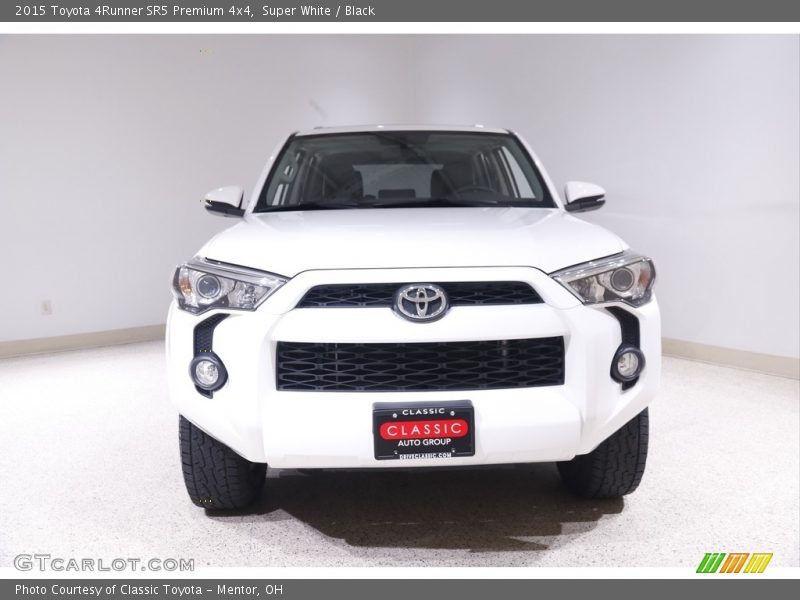 Super White / Black 2015 Toyota 4Runner SR5 Premium 4x4
