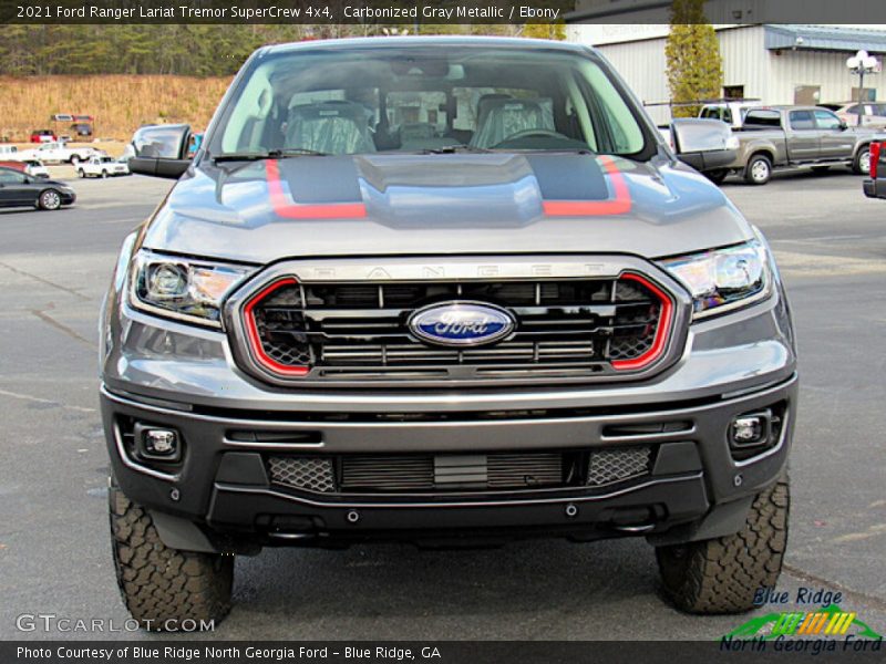 Carbonized Gray Metallic / Ebony 2021 Ford Ranger Lariat Tremor SuperCrew 4x4