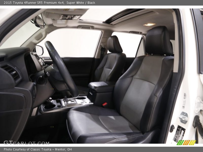 Super White / Black 2015 Toyota 4Runner SR5 Premium 4x4