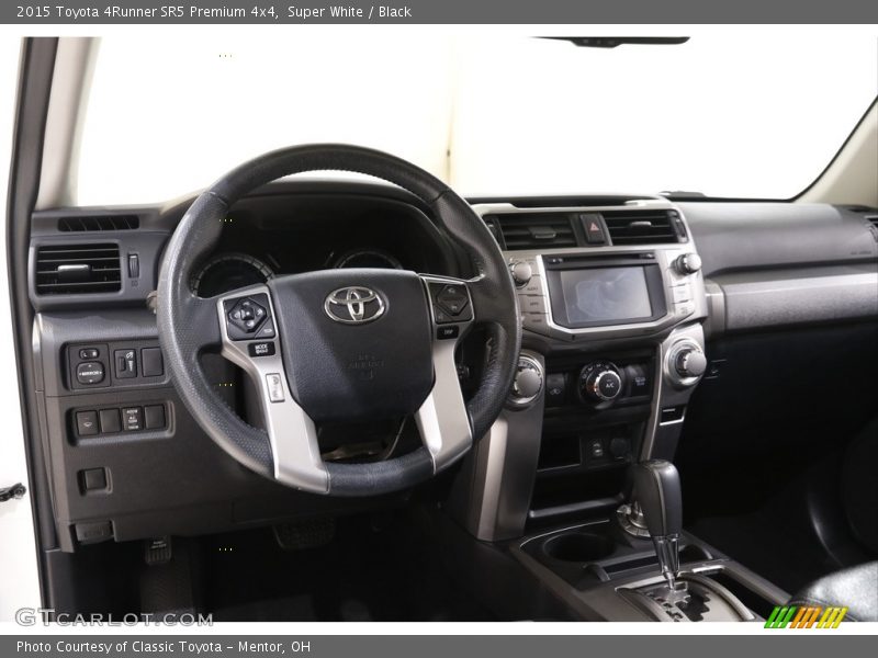 Super White / Black 2015 Toyota 4Runner SR5 Premium 4x4
