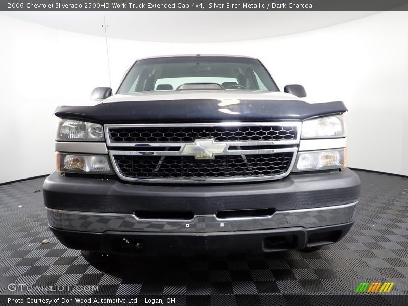 Silver Birch Metallic / Dark Charcoal 2006 Chevrolet Silverado 2500HD Work Truck Extended Cab 4x4