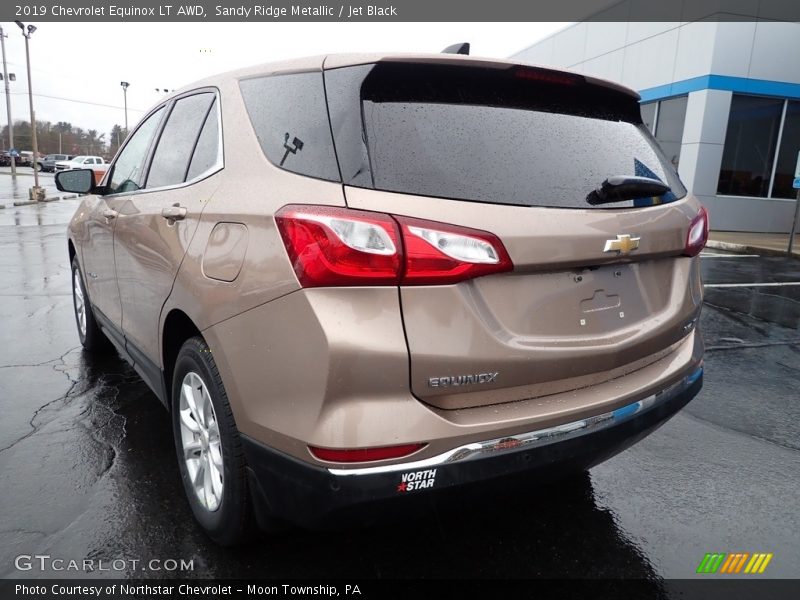 Sandy Ridge Metallic / Jet Black 2019 Chevrolet Equinox LT AWD