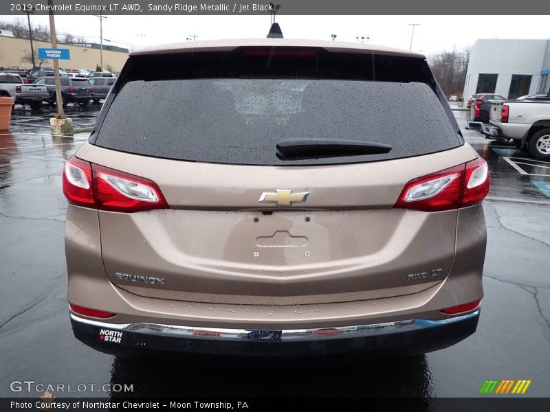 Sandy Ridge Metallic / Jet Black 2019 Chevrolet Equinox LT AWD
