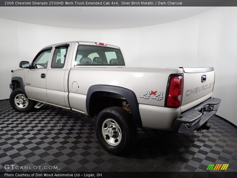Silver Birch Metallic / Dark Charcoal 2006 Chevrolet Silverado 2500HD Work Truck Extended Cab 4x4